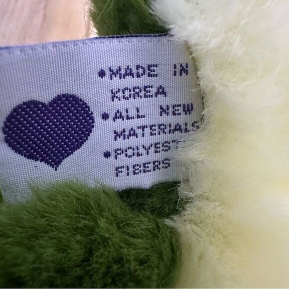 Playful Pals Mervyns Frog 12" SOFT Fluffy Plush Hand Puppet Stuffed Toy - Picture 8 of 8